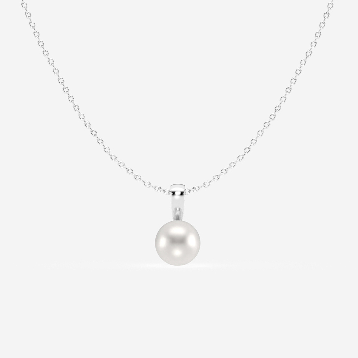 Additional Image 1 for  7.5 - 8.0 mm Cultured Freshwater Pearl Pendant